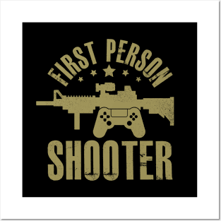 Gamer: First Person Shooter Posters and Art